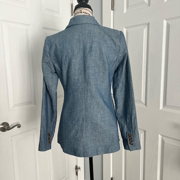 LOFT Linen Blend Blazer - Picture 2 of 7